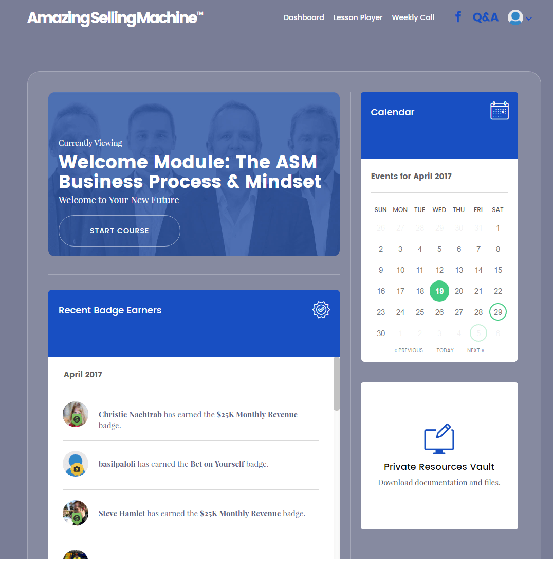 Amazing Selling Machine 7