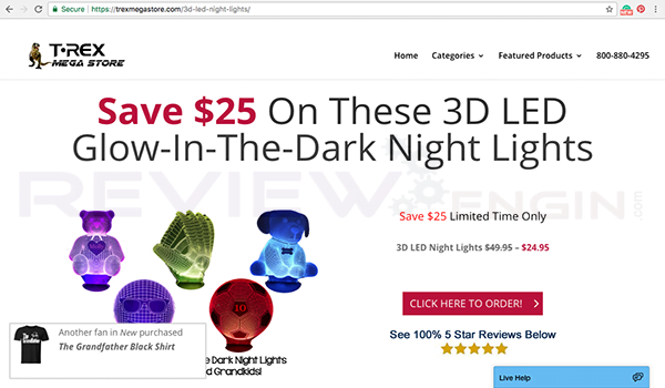 T-Rex Mega Store Reviews