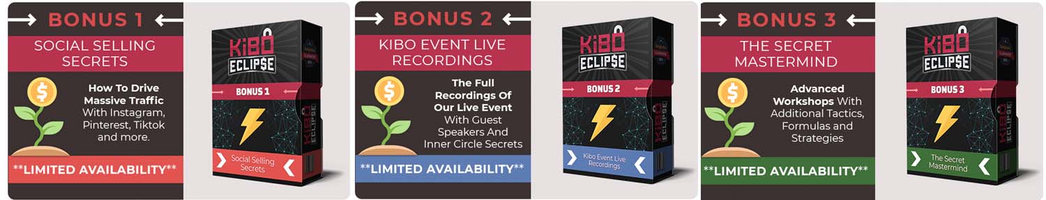 Kibo Eclipse 3 Exclusive Bonuses