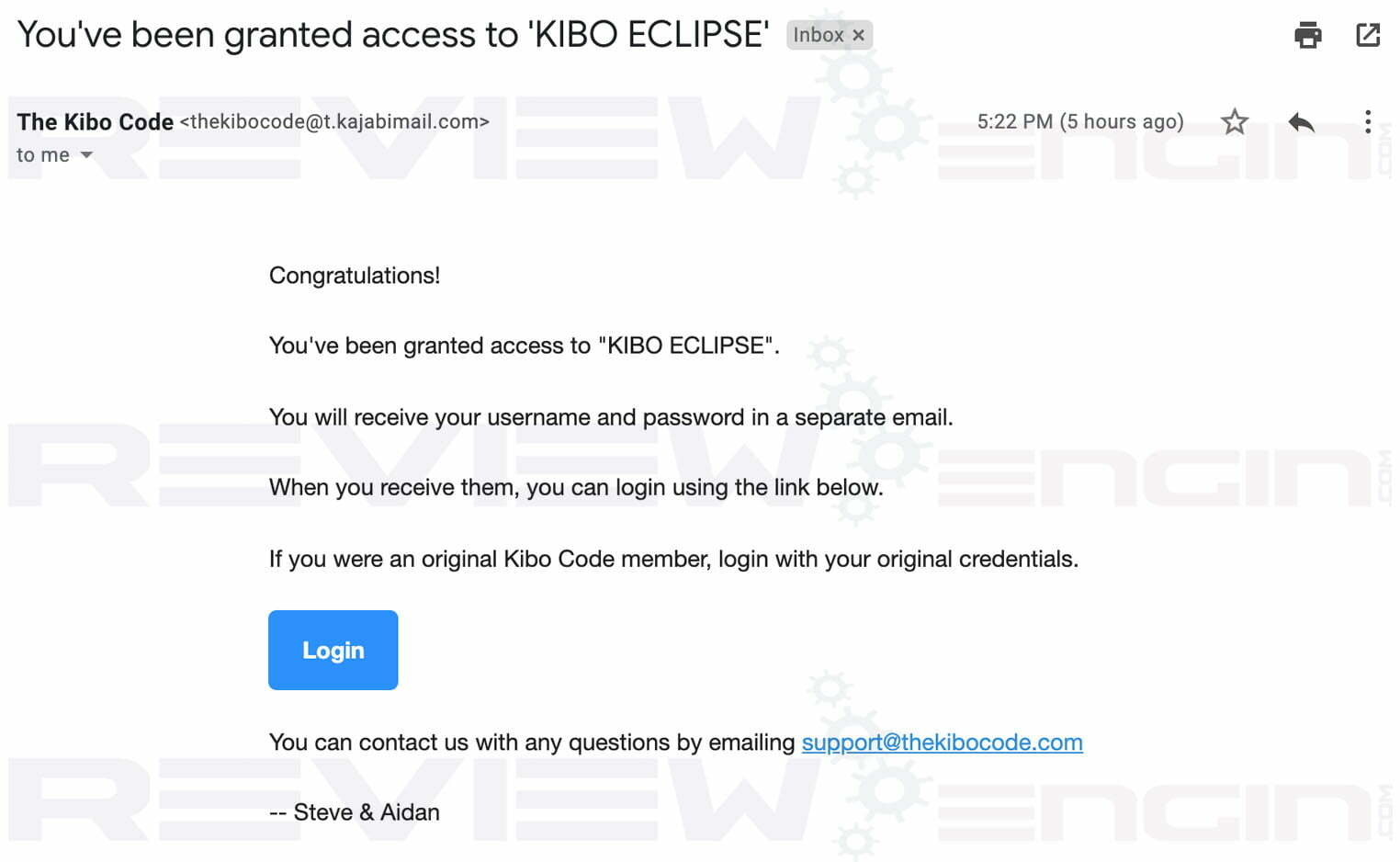 Kibo Eclipse Membership