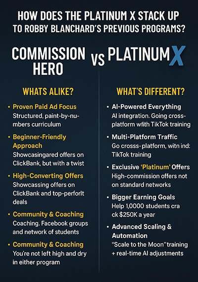 How Does The Platinum X Stack Up to Robby Blanchard’s Previous Programs