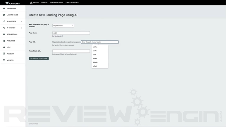 Platinum X AI software v2