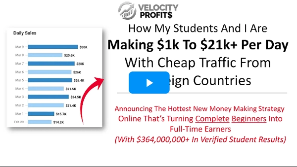 Velocity Profits Live Workshop